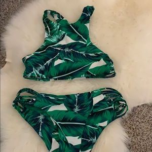Cupshe Halter Swim Suit